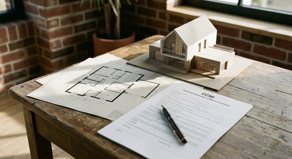 Plans de maison et contrat CCMI